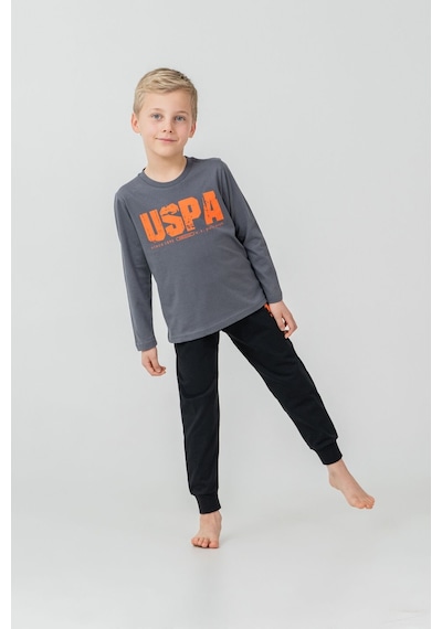 U.S. Polo Assn. Erkek Çocuk Pijama Takımı Baskılı Antrasit Uzun Kol Pijama Takımı Us2634-c-v2 Us2634-c-v2 U.S. Polo Assn. Erkek Çocuk Pijama Takımı Baskılı Antrasit Uzun Kol Pijama Takımı Us2634-c-v2 Us2634-c-v2