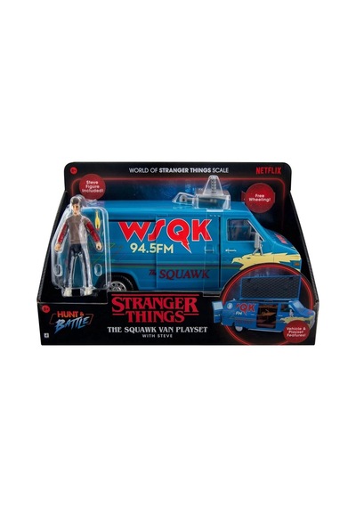 Stranger Things Steve Figür Ve Squawk Araç Set Strt0073 Marvel