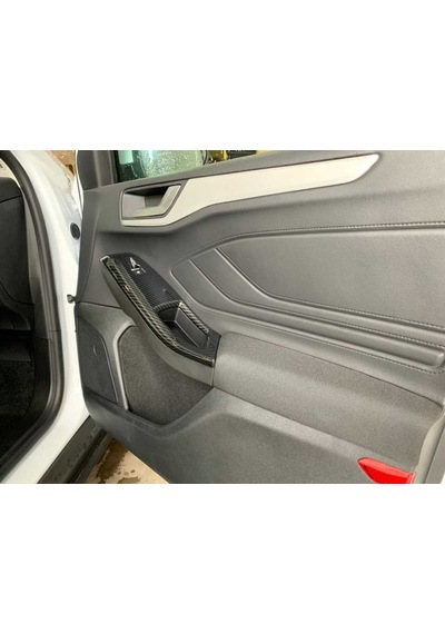 Ford Focus 2019+ Kapı Kolçak Kaplama Karbon(Abs) (520292535)