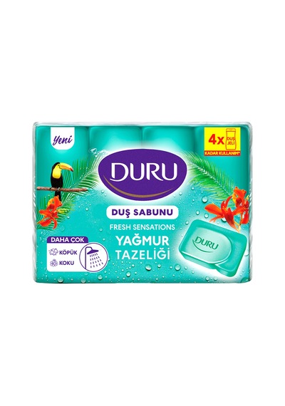 Duru Duş Sabunu Fresh Yağmur Ormanı 4x150 G Diğer