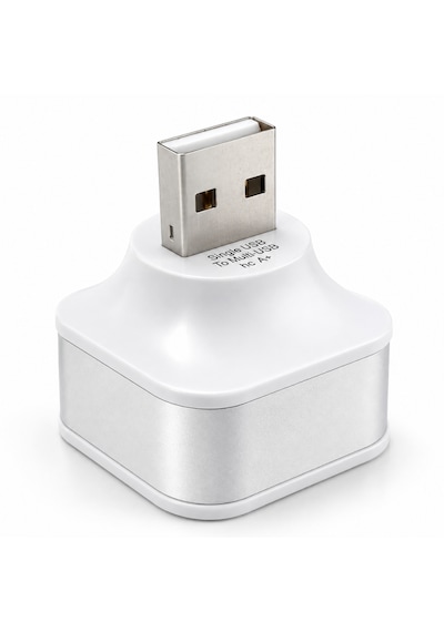 Alfais 6075 Usb Hub 3 Port Çoklayıcı Adaptör Bilgisayar Laptop Araç Şarj Çoklu Çoğaltıcı
