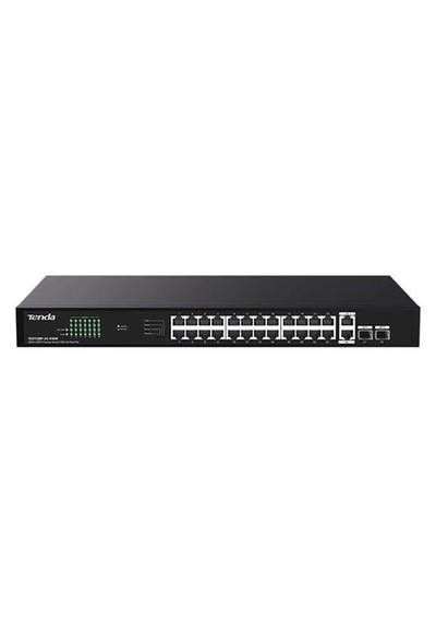 Tenda 24port Poe 410w 2-sfp 2-uplink Gigabit Yönetilemez Switch Teg1128p-24-410w-213060