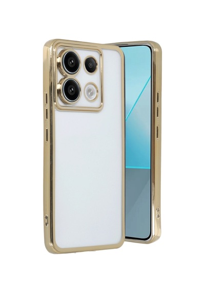 Redmi Note 13 Pro 4g Kılıf Razer Lensli Silikon - Gold Bz8683140838683