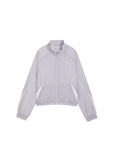 691864-82 Puma Sport Relaxed Woven Ful Kadın Ceket Gri 691864-82