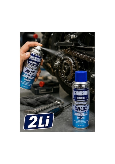 Sıvı Gres Spreyi 200 Ml Sw-102 2'li