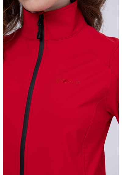 2as Bianca İnce Softshell Kadın Ceket Kırmızı 001