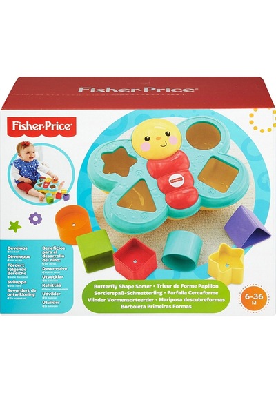 Fisher Price Şekil Eşleştirme Arkadaşı Kelebek   Cdc22
