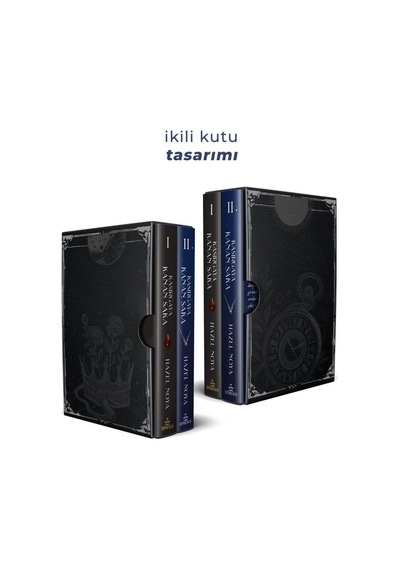 Kasırgaya Kanan Saka İkili Kutu - Ciltli