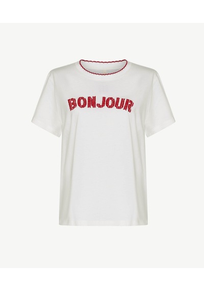 Yargıcı Regular Bisiklet Yaka Kısa Kol T-shirt 26ykts9027x 002 Beyaz
