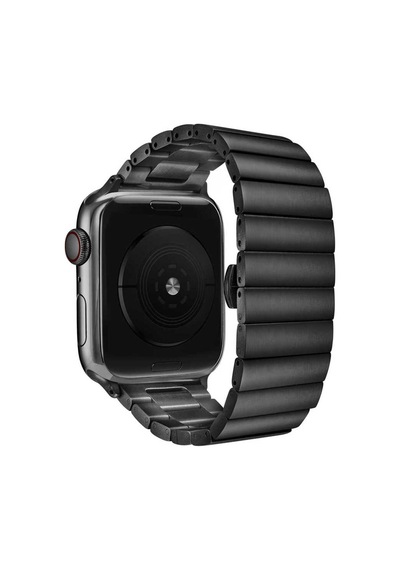 Watch Ultra 49mm Kordon Uyumlu Krd-41 Metal Strap Kayış Cppl- Gümüş