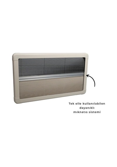 Babarvy Amortisörlü Cam - 90 Açılır 110x45