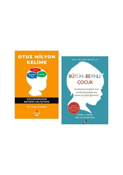 Otuz Milyon Kelime / Bütün Beyinli Çocuk (2 Kitap Set)