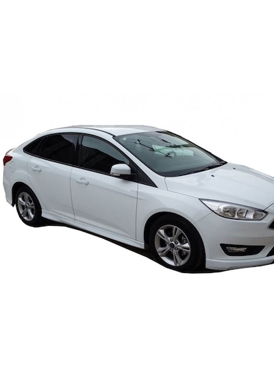 Ford Focus 3 Sedan 2012-2015 Yan Marşpiyel Seti Plastik