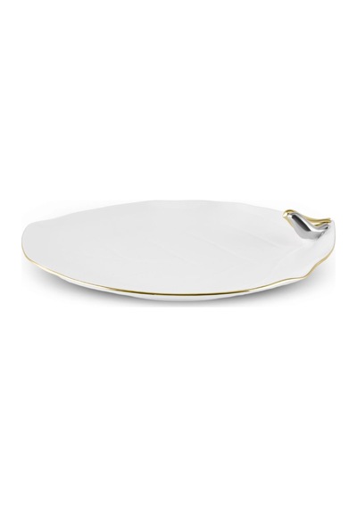 Karaca X Müge Anlı Gold Kuşlu Pasta Tabağı 21 Cm