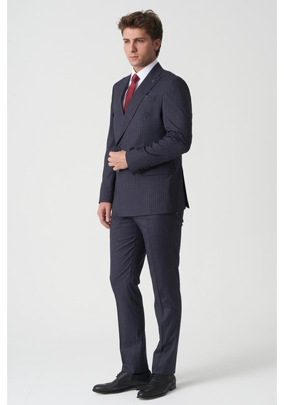 White Stone Agualva-cacém T2475 Slim Fit 6 Drop Kruvaze Takım Elbise Desenli Desenli Çok Renkli White Stone Agualva-cacém T2475 Slim Fit 6 Drop Kruvaze Takım Elbise Desenli Desenli Çok Renkli
