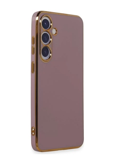 Newface Samsung Galaxy S24 Plus Kılıf Volet Silikon - Mor