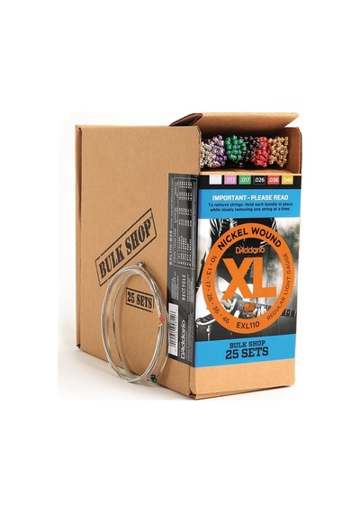 D'addario Exl110-b25 Xl Nickel Serisi Elektro Gitar Tel Seti 10-46 - Nickel Wound