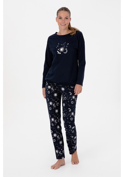 U.s. Polo Assn. Kadın Lacivert Pijama Takım 50318920-vr033 Lacivert