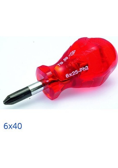 İzeltaş Kraft Yıldız Topaç Tornavida  6x40