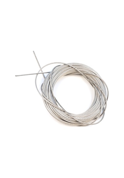 10 Metre 7x7 Çelik Tel Halat Cam Kriko Tamir Kablosu Çap:1.6 Mm Standart