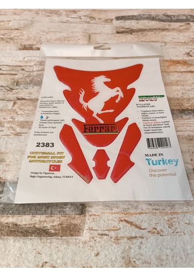 Ferrari Tankpad Kırmızı