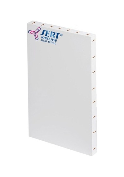 Tuval 35X50 Cm Öğrenci Tipi Resim Tuval Yandan Zımbalı