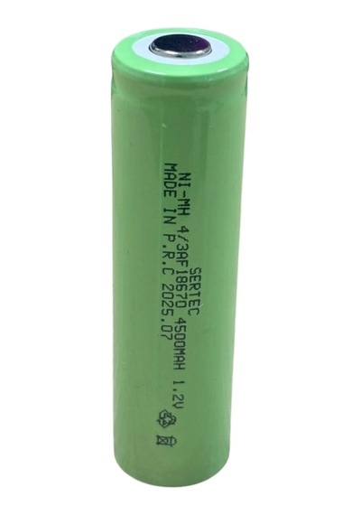 Zenviya21 Sertec - 1.2v 4500 Mah - 4/3af - Ni-mh Şarjlı Pil - Başsız / Flat Head Zenya785