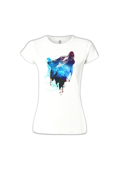Kurt 4 Beyaz Kadın Tshirt 001
