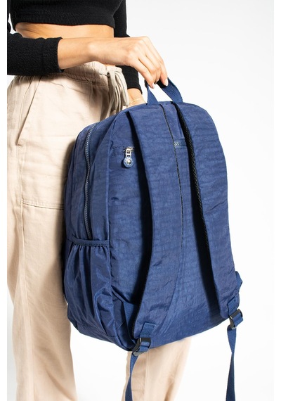 571 Collections Çanta Ultra Hafif Çok Cepli Su Geçirmez Sırt Çantası Unisex Laci Model: 571-1g Lacivert