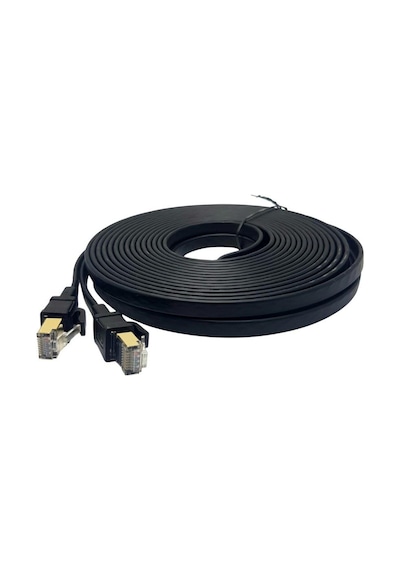 Ironstar 8metre Cat8 Ethernet Flat Kablo - 40gbps Hız Destekli