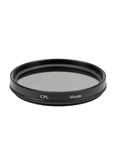 46mm Cpl Polarize Filtre Dairesel Circular Polarizasyon Yansıma Azaltıcı Metal Çerçeve Renk Doygunluğu