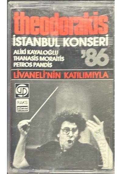 Plak Değildir Kaset Tir Kaset Theodorakis İstanbul Konseri Liva