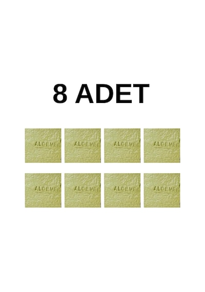 8'li Set Doğal Bitkiözlü Kalıp Sabun Sidr Sabunu