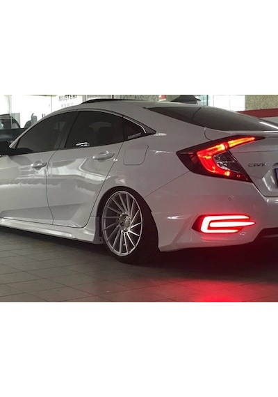Oled Garaj Honda Civic Fc5 Arka Tampon Ledi E Dizayn