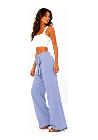 Hira Life Fashion Kadın Kumaşı Kabartma Detaylı Bol Paça Ve Önü Bağcıklı Salaş Burgu Şık Pantolon Gri Gri Hira Life Fashion Kadın Kumaşı Kabartma Detaylı Bol Paça Ve Önü Bağcıklı Salaş Burgu Şık Pantolon Gri Gri