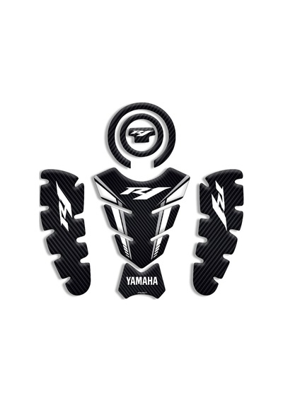 Motosıklet Kaplama Yamaha R1 Tank Pad Set 02