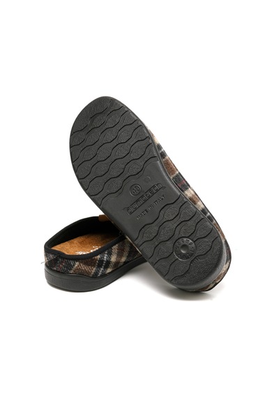 Terlik/ Panduf Ev Erkek Diğer 46 652 Jw Fly Flot Cloth Man Slıpper Brown Kahverengi