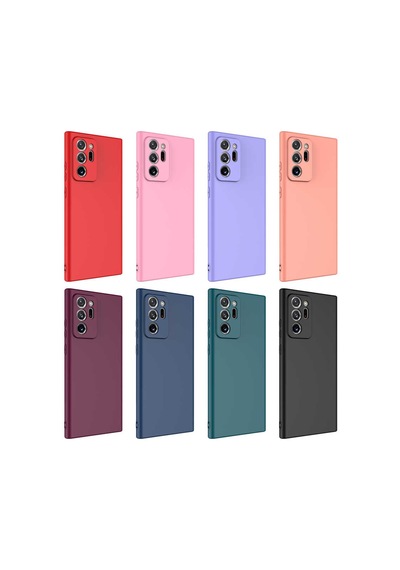 Zore Galaxy Note 20 Ultra Uyumlu Ogaa Mara Lansman Kılıf-siyah