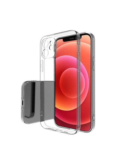 Apple Uyumlu iPhone 14 Plus Kamera Korumalı Soket Şeffaf Kılıf