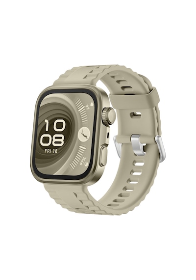 Huawei Fit 4 Nova Silikon Kordon - Açık Mavi Ahşap