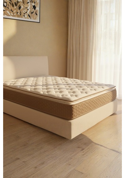 Argimo Mocha Çift Kişilik Pedli Paket Yaylı Yatak 30 Cm
