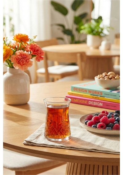 Lav Odin Cam Çay Bardağı 6 Kişilik 170 ml