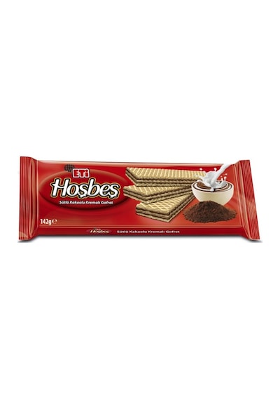Hoşbeş Sütlü Kakaolu Kremalı Gofret 142 G X 20 Adet