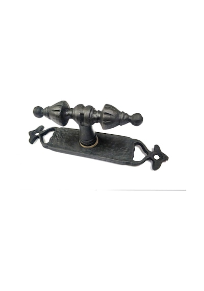 Antika Tarz Dekoratif Pirinç Burma Pencere Kolu - 152x32 Mm, Oksit 22617472