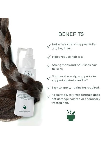Cosmed Sülfatsız, Tuzsuz Saç Dökülme Karşıtı Serum - Anti-hair Loss Serum - 100 Ml