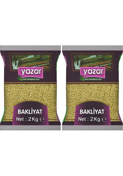 Yazar Yeşil Mercimek 2 x 2 KG