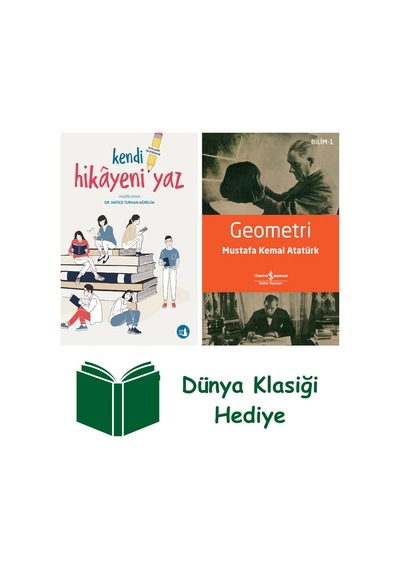 Kendi Hikâyeni Yaz + Geometri + Dünya Klasiği Hediye