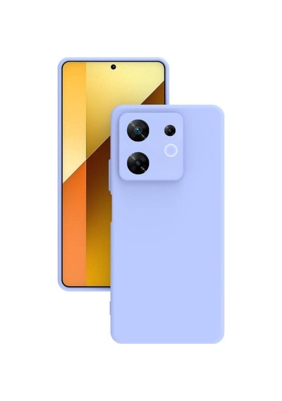 İnfinix Zero 30 4g Kılıf Kamera Korumalı Silikon Rubber Arka Kapak Lila