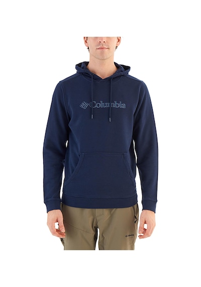 Columbia Csc Branded Shadow Erkek Kapüşonlu Sweatshirt-5970 Koyu Lacivert