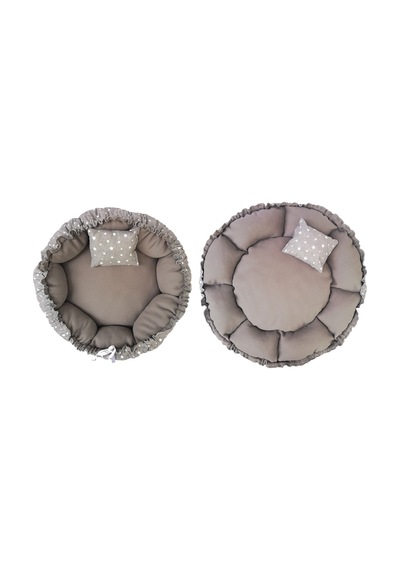 Patiderm Çift Taraflı Kedi & Köpek Yatağı İspanyol Model 80 x 80 CM